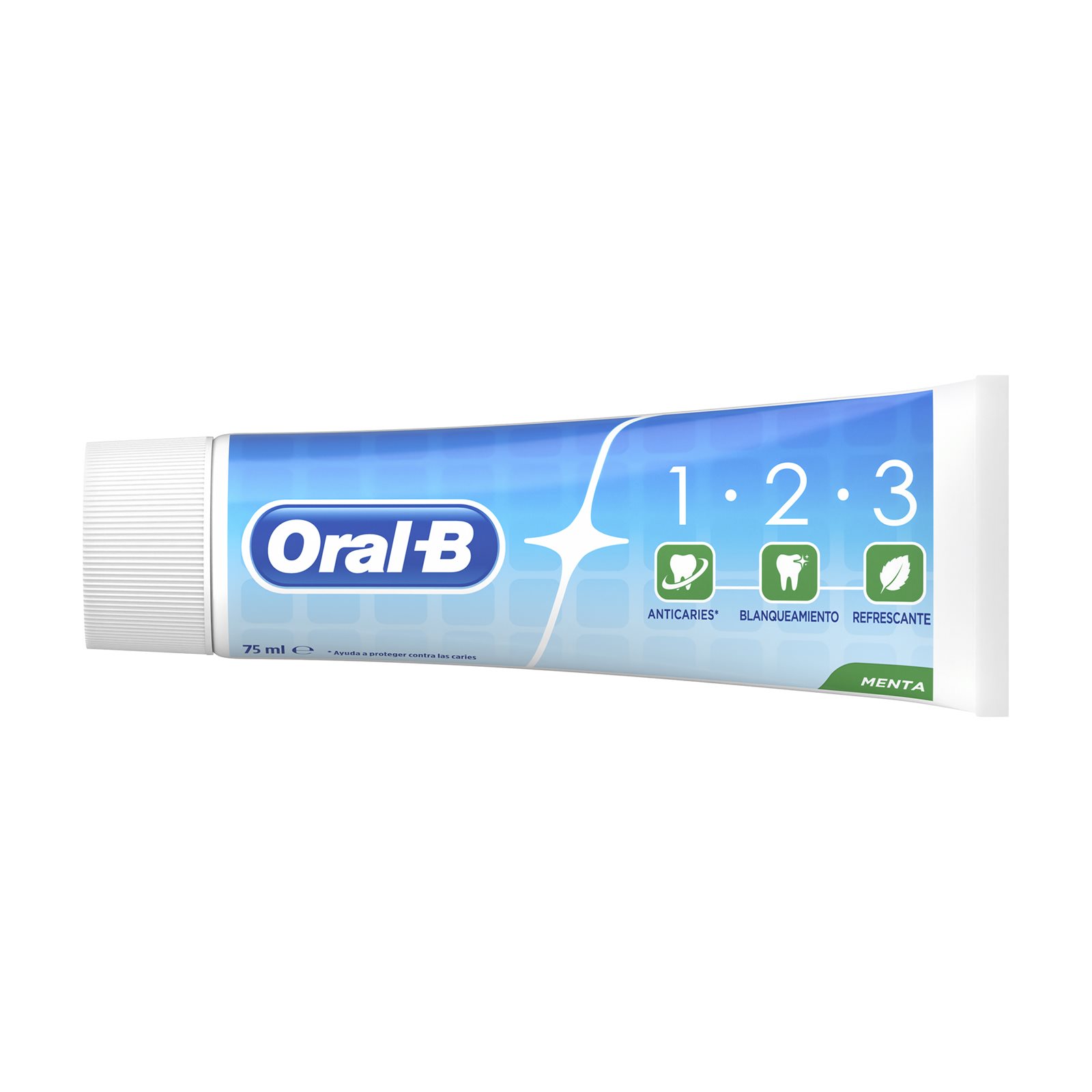 ORAL-B Οδοντόκρεμα 1-2-3 Μέντα 75ml | ΣΚΛΑΒΕΝΙΤΗΣ