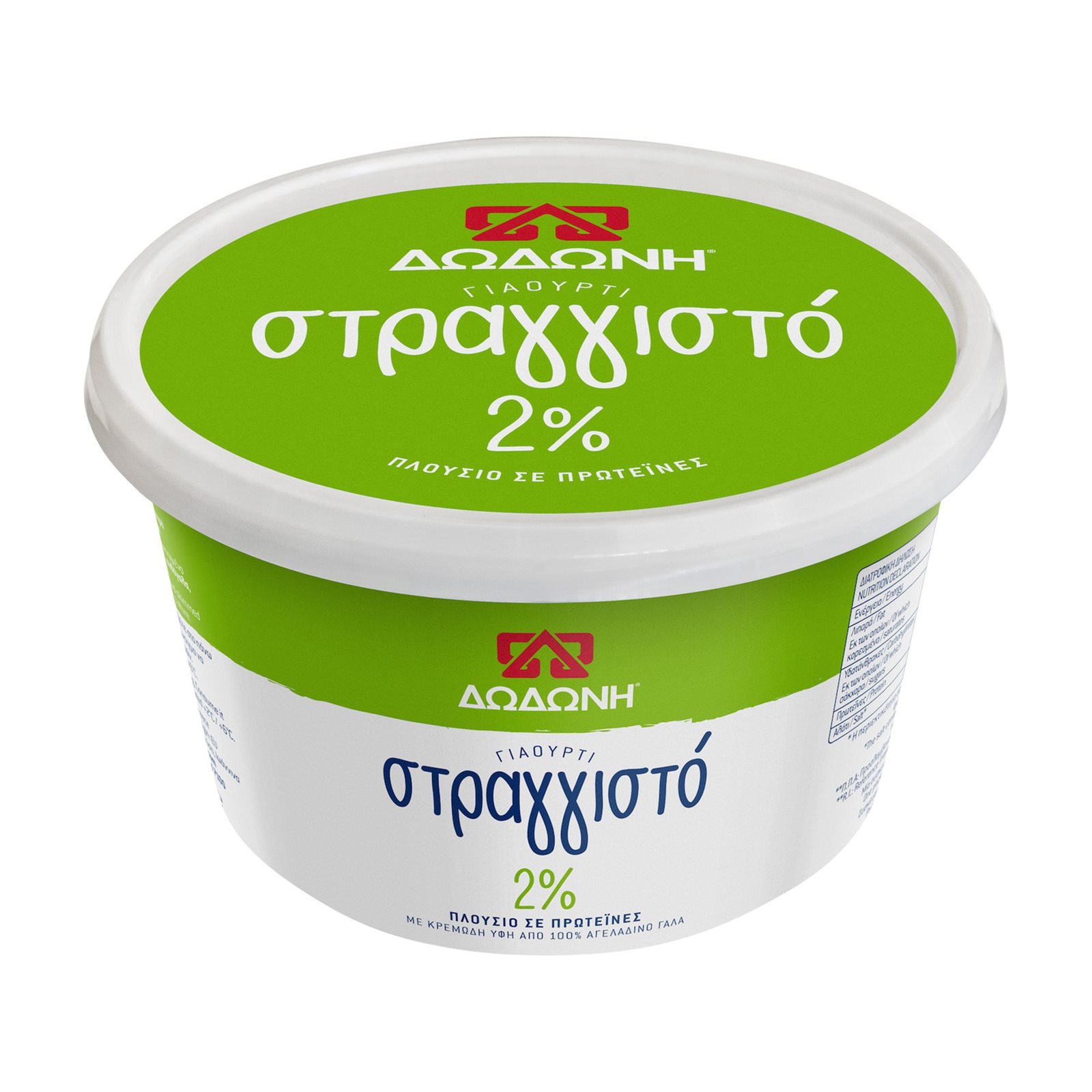 ΔΩΔΩΝΗ Γιαούρτι Στραγγιστό 2% 500g