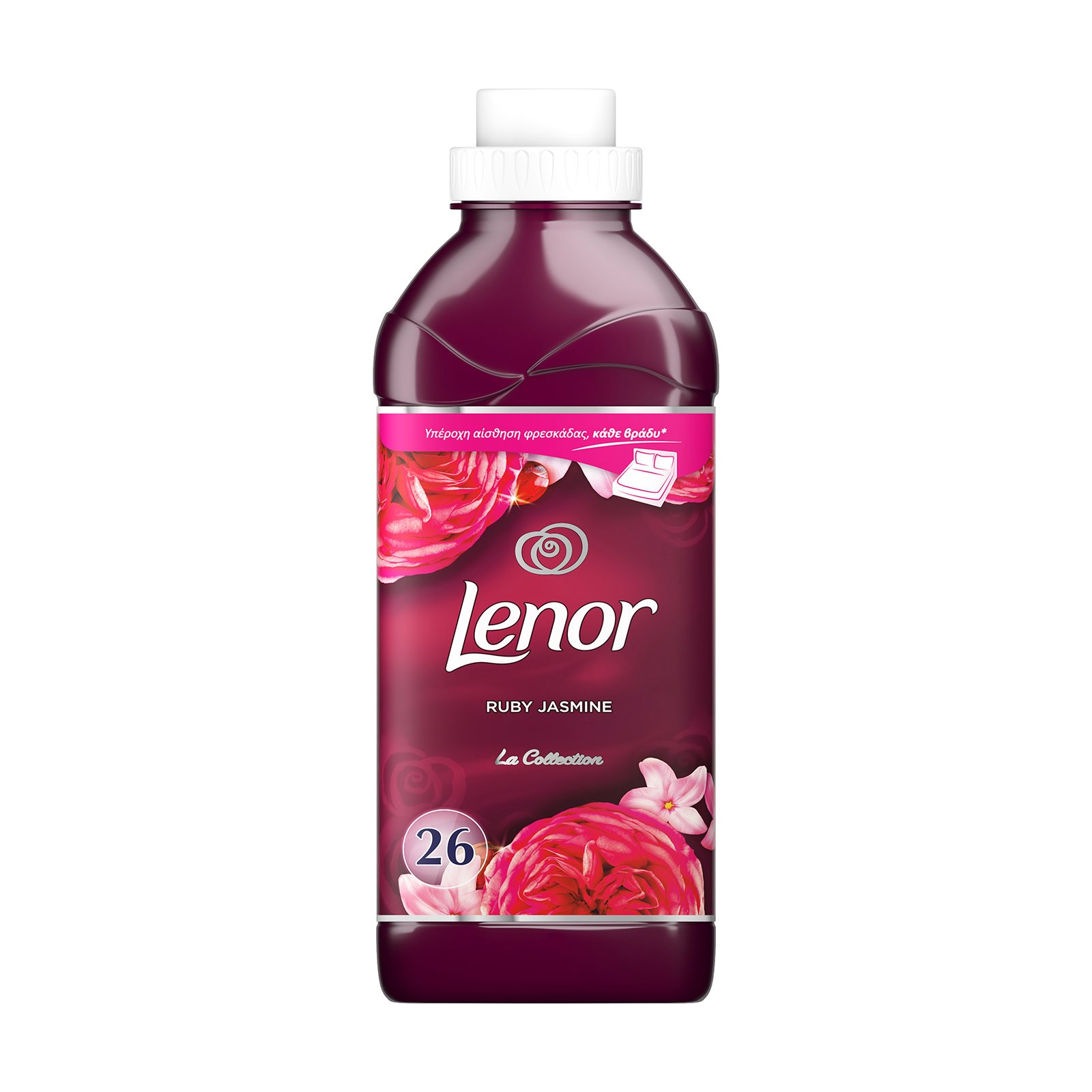LENOR Συμπυκνωμένο Μαλακτικό Ρούχων Ruby Jasmine 26 πλύσεις 650ml