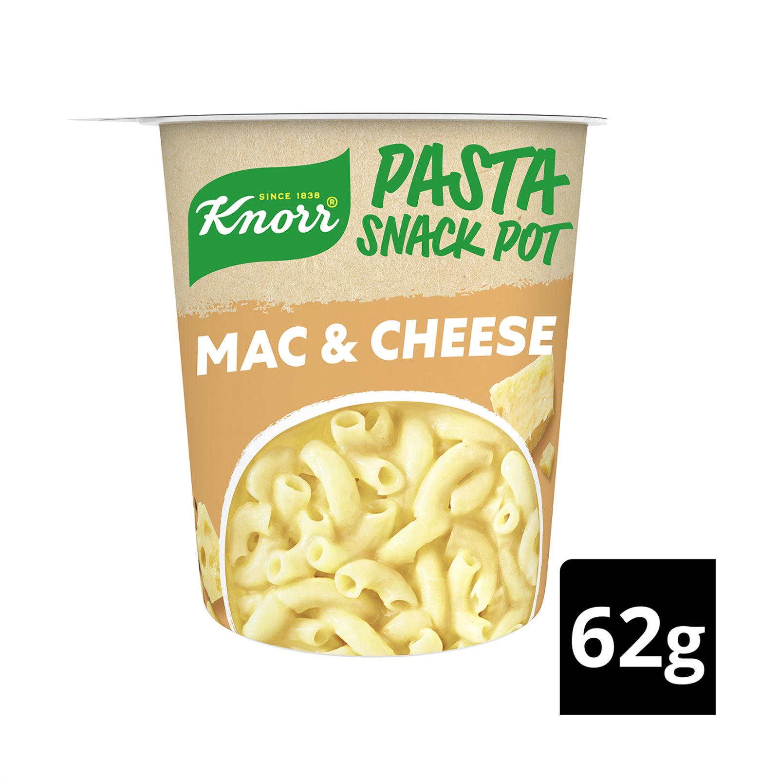 KNORR Pasta Snack Pot Mac & Cheese 62gr ΣΚΛΑΒΕΝΙΤΗΣ