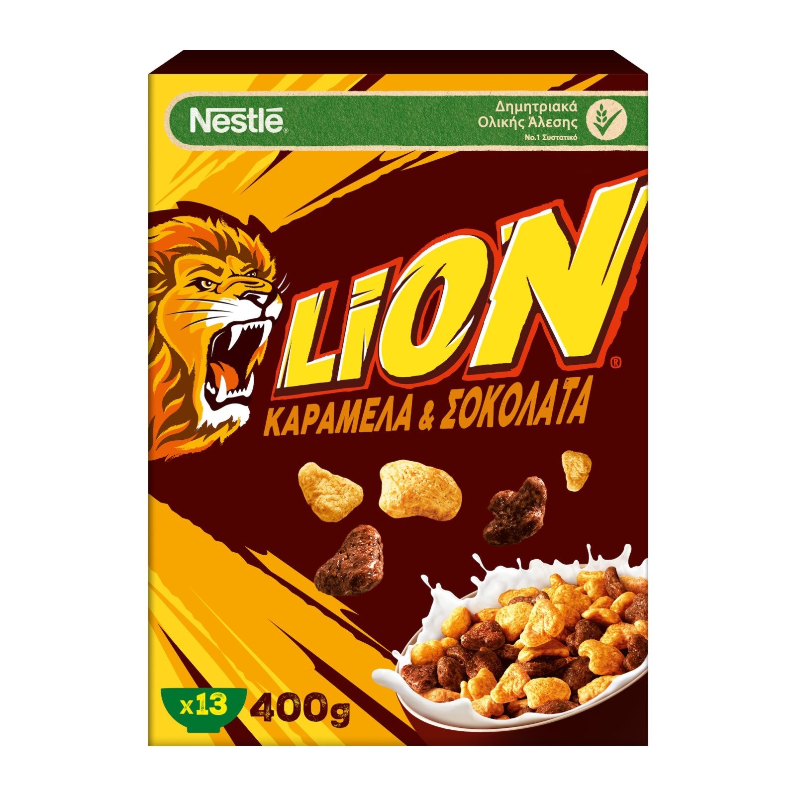 NESTLE Lion Δημητριακά Καραμέλα & Σοκολάτα 400g