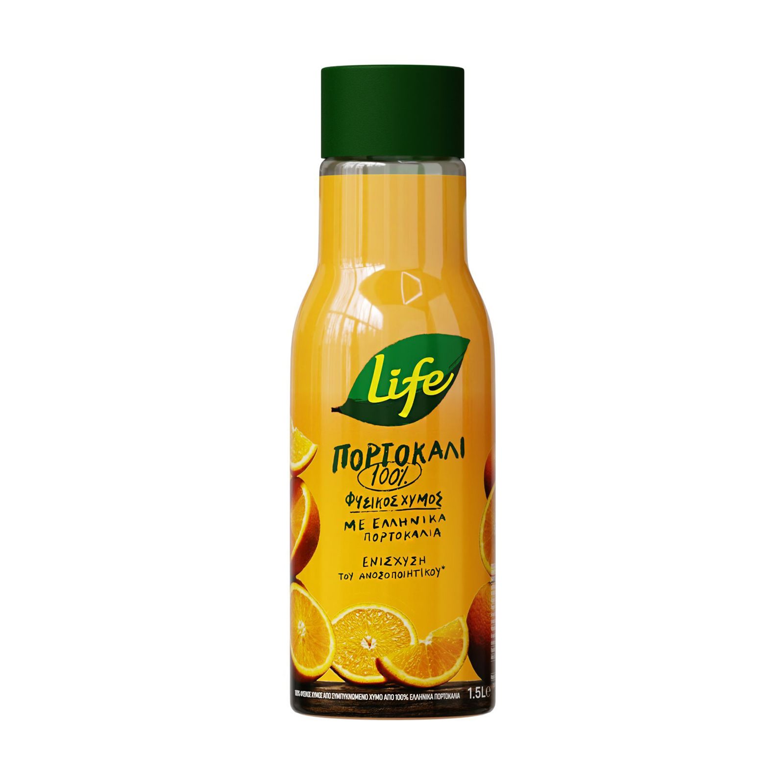 LIFE Φυσικός Χυμός Πορτοκάλι 1,5lt