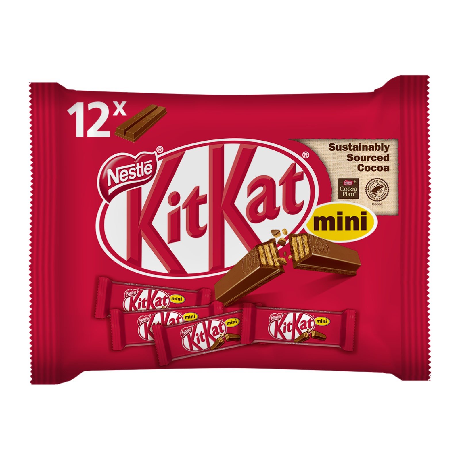 NESTLE Kit Kat Mini Γκοφρετάκια με Σοκολάτα Γάλακτος 200g
