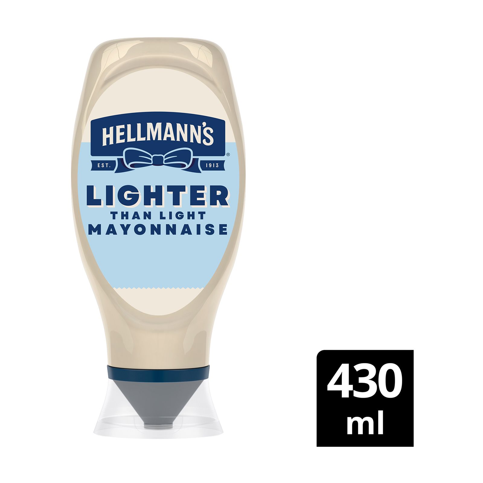 HELLMANN'S Σάλτσα Μαγιονέζας Lighter than Light Χωρίς γλουτένη 430ml