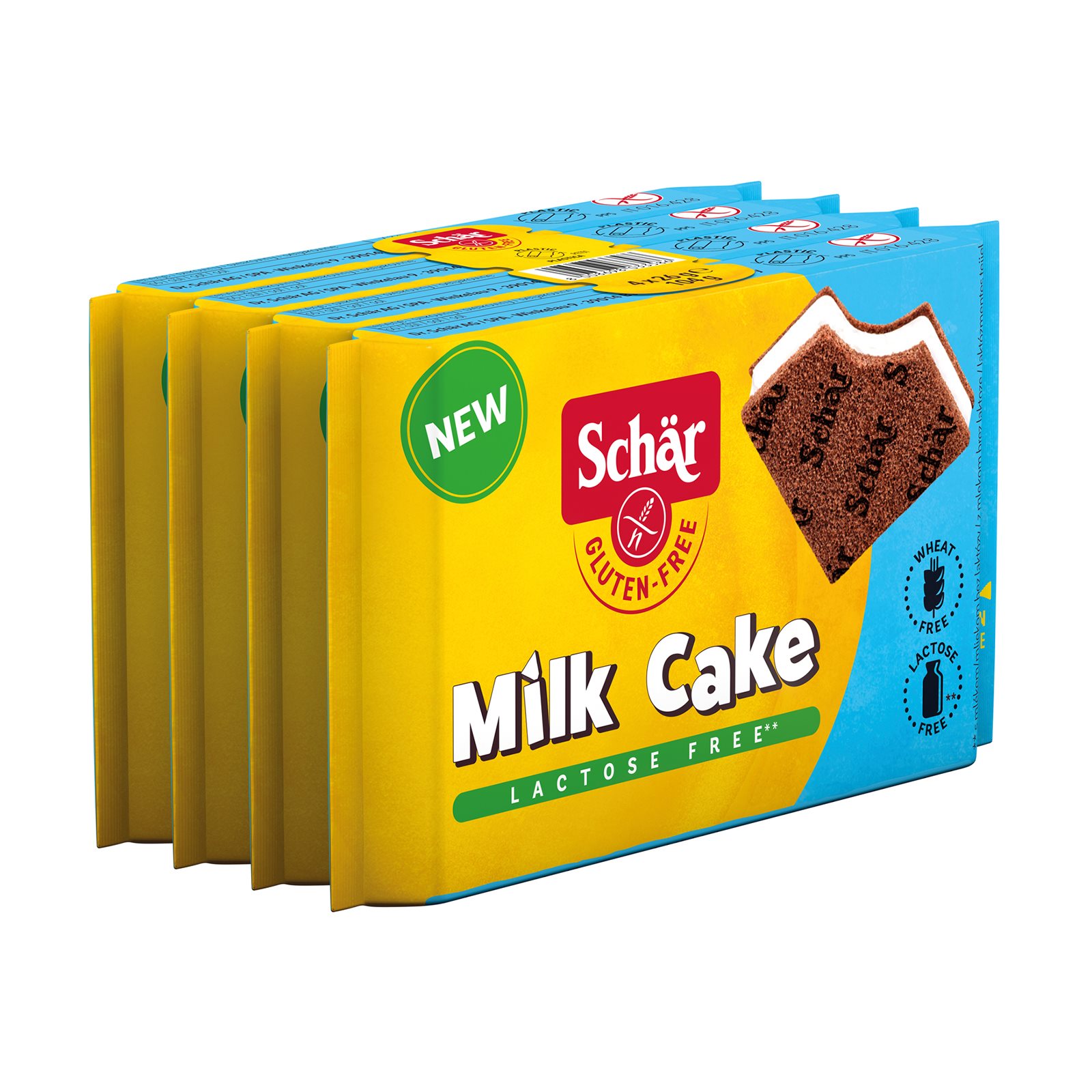 SCHAR Γαλακτοκέικ Χωρίς γλουτένη Χωρίς λακτόζη 4x26gr | ΣΚΛΑΒΕΝΙΤΗΣ