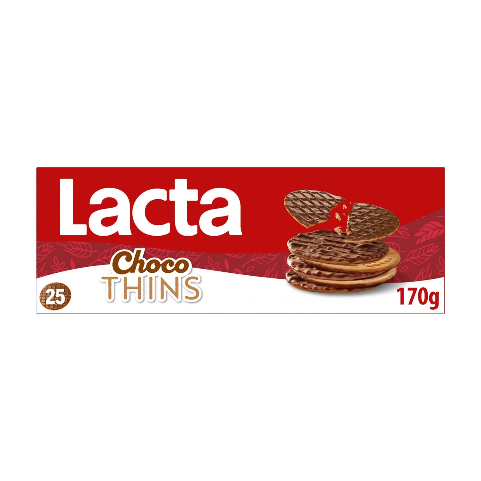 LACTA Choco Thins Cookies 170g