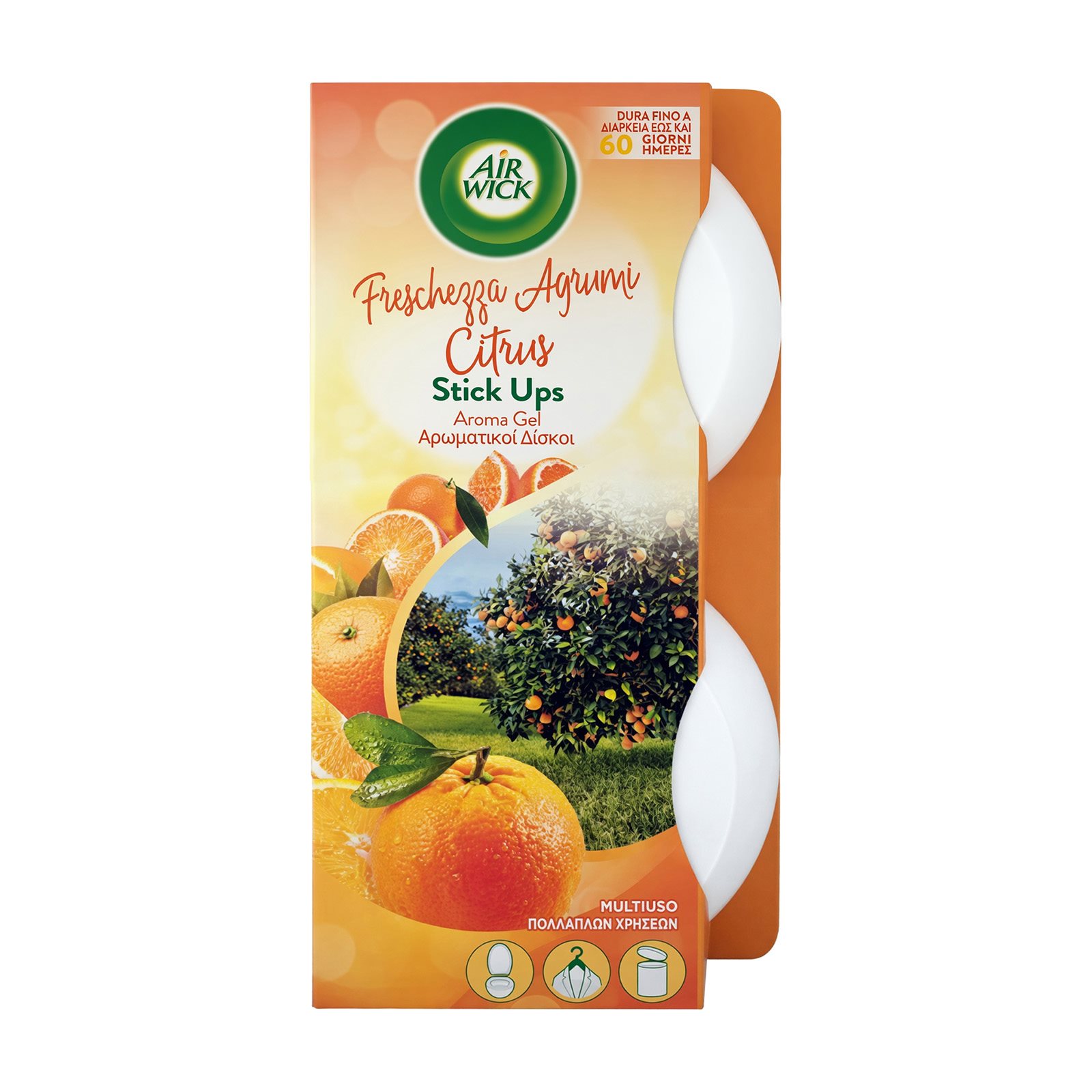 AIRWICK Αρωματικό Χώρου Stick Up Citrus 2τεμ