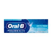 ORAL-B 3D White Οδοντόκρεμα Arctic Fresh 75ml