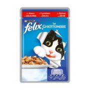 FELIX Υγρή Τροφή Γάτας Βοδινό σε ζελέ 100gr