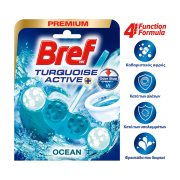 BREF Wc Activ Ocean Στερεό  Block Τουαλέτας Turquoise 50gr