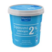 ΜΑΡΑΤΑ Γιαούρτι Στραγγιστό 2% Ελληνικό 1kg
