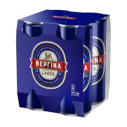 ΒΕΡΓΙΝΑ Μπίρα Lager 4x500ml