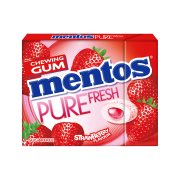 MENTOS Pure Fresh Τσίχλες Φράουλα Χωρίς ζάχαρη 30gr