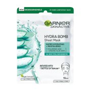 GARNIER Skin Active Hydra Bomb Μάσκα Προσώπου Υφασμάτινη Super Hydrating & Revitalizing για Όλες τις Επιδερμίδες 28gr