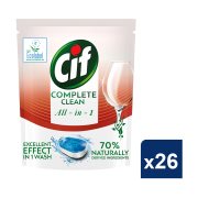CIF All-in-1 Απορρυπαντικό Πλυντηρίου Πιάτων Ταμπλέτες 26τεμ