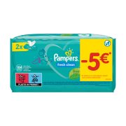 PAMPERS Μωρομάντιλα Fresh Clean 2x52τεμ 