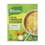 KNORR Σούπα με Ζυμαρικά ABC & Λαχανικά Vegan 82gr