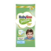 BABYLINO Sensitive Πάνες Cotton Soft Νο7 Extra Large Plus 15+ kg 36τεμ