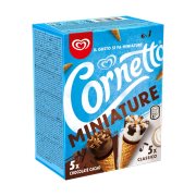 CORNETTO Miniature Παγωτό Χωνάκι Chocolate Cacao & Classico 10τεμ 190g (280ml)