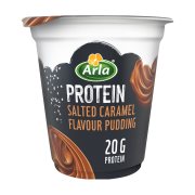 ARLA Protein Πουτίγκα με γεύση Αλατισμένη Καραμέλα Χωρίς λακτόζη Χωρίς προσθήκη ζάχαρης 200gr