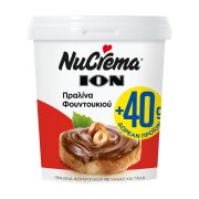 ΙΟΝ Nucrema Πραλίνα Φουντουκιού 380gr +40gr Δωρεάν Προϊόν