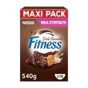 NESTLE Fitness Δημητριακά Ολικής Άλεσης με Σκούρα Σοκολάτα 540g