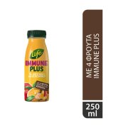 LIFE Χυμός Immune Plus με 4 Φρούτα Πορτοκάλι & Κουρκουμά 250ml