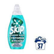 SKIP Wonder Wash Απορρυπαντικό Πλυντηρίου Ρούχων Υγρό Ultra Refresh 37 πλύσεις