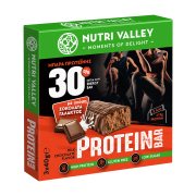 NUTRI VALLEY 30% Protein Μπάρα με γεύση Σοκολάτα Γάλακτος Χωρίς γλουτένη 3x40g
