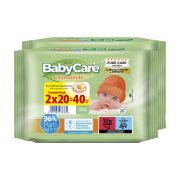 BABYCARE Μωρομάντιλα με Εκχύλισμα Χαμομηλιού 2x20τεμ