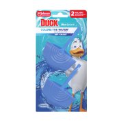 DUCK Wc Aqua Blue Στερεό Μπλοκ Τουαλέτας Marine 2x36g