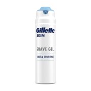 GILLETTE Skin Ultra Sensitive Gel Ξυρίσματος Mε Βούτυρο Καριτέ & Βιταμίνη Ε 200ml