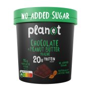 PLAN(E)T Protein Παγωτό Chocolate & Peanut Butter Praline Vegan Χωρίς λακτόζη Χωρίς προσθήκη ζάχαρης 250g (420ml)