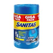 SANITAS Easy Pack Σακούλες Απορριμμάτων Μεγάλες με Χερούλια 58x72cm 60lt 40τεμ