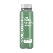 PURE Smoothie Μήλο Μπανάνα Ανανάς Γάλα Καρύδας Μπλε Σπιρουλίνα & Chia 250ml