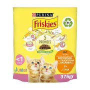 FRISKIES Junior για Γατάκια έως 1 έτους με Κοτόπουλο, Λαχανικά & Γάλα 375gr