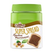 ΟΛΥΜΠΟΣ Super Spread Πραλίνα Φουντουκιού με Στέβια Χωρίς προσθήκη ζάχαρης 350g