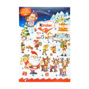 KINDER Χριστουγεννιάτικο Ημερολόγιο με Σοκολατάκια 141g