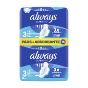 ALWAYS Ultra Σερβιέτες No3 Day & Night 16τεμ