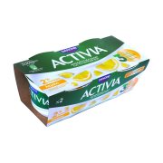 DANONE Activia Επιδόρπιο Γιαουρτιού 2% με γεύση Λεμόνι 2x200g