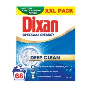 DIXAN Deep Clean Απορρυπαντικό Πλυντηρίου Ρούχων Σκόνη Φρεσκάδα Ωκεανού 68 πλύσεις