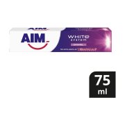 AIM Οδοντόκρεμα White System Enamel 75ml
