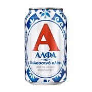ΑΛΦΑ Μπίρα Lager με Αλάτι 330ml