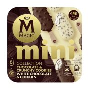 MAGIC Mini Collection Ξυλάκια Chocolate & Crunchy Cookies White Chocolate & Cookies 6τεμ 270g (330ml) MAGIC Mini Collection Ξυλάκια Chocolate & Crunchy Cookies White Chocolate & Cookies 6τεμ 270g (330ml)