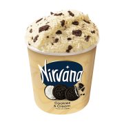NIRVANA Παγωτό Cookies & Cream 538g (750ml)