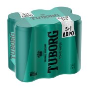 TUBORG Τόνικ 5x330ml +1 Δώρο