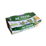 DANONE Activia Επιδόρπιο Γιαουρτιού 2% με Ακτινίδιο 2x200g