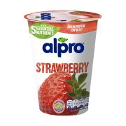 ALPRO Επιδόρπιο Σόγιας Φράουλα Vegan Χωρίς γλουτένη Χωρίς λακτόζη 500g
