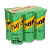 SCHWEPPES Mixer Ginger Ale 6x330ml
