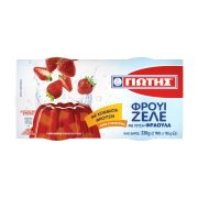 ΓΙΩΤΗΣ Φρουί Ζελέ με γεύση Φράουλα & κομμάτια Φρούτων 2x165g